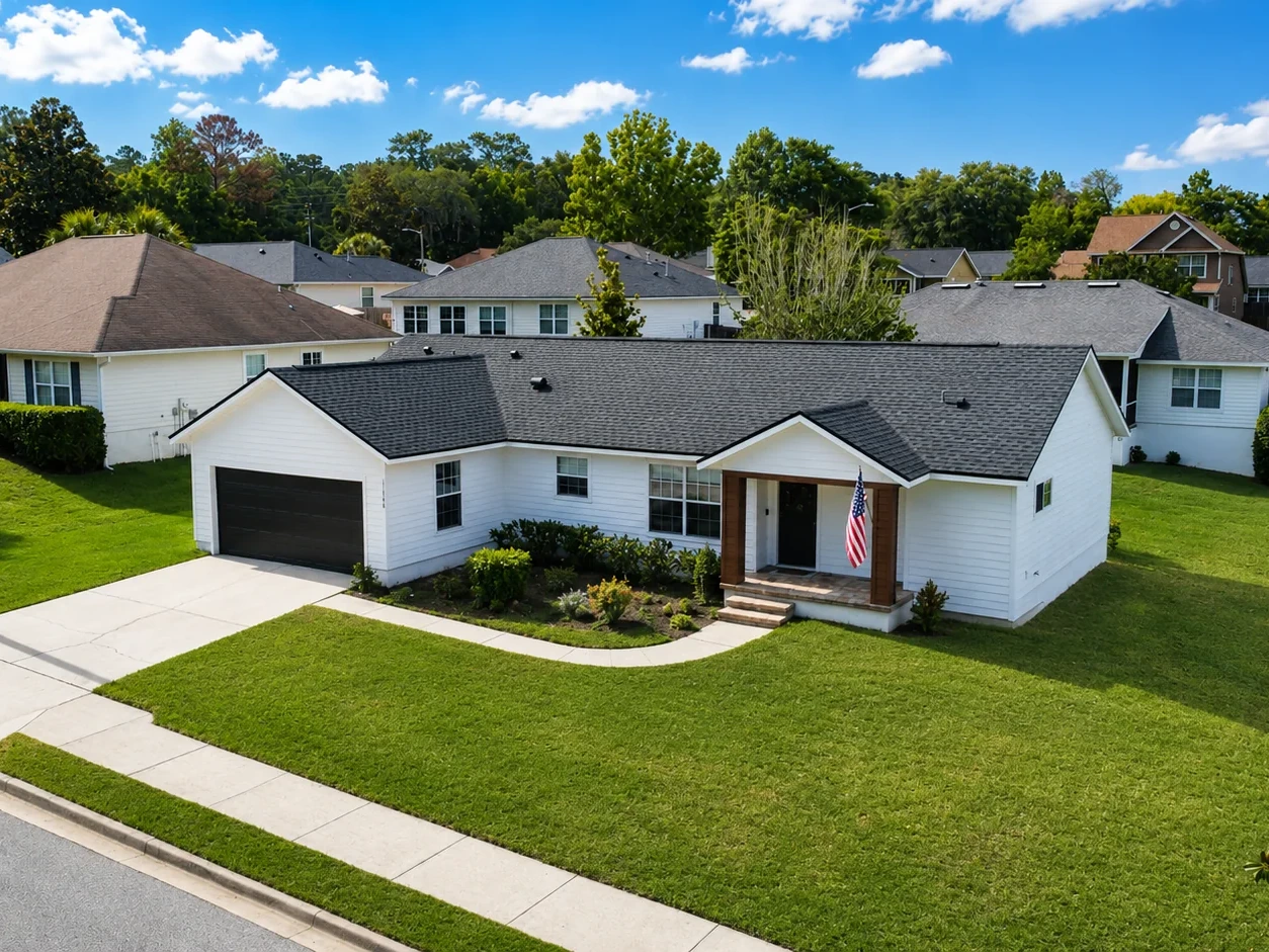 Aerial view centered on 11348 NW 31st Lane